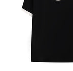 Oversized Zip Collar Cotton Tee