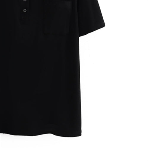 Collared Cotton Slim Tee