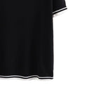 Striped Ice Knit Tee
