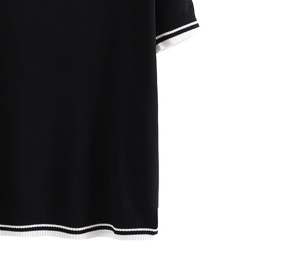 Striped Ice Knit Tee