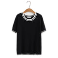 Striped Ice Knit Tee