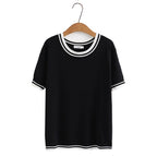 Striped Ice Knit Tee