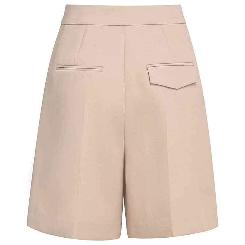 High-Waist Tailored Shorts