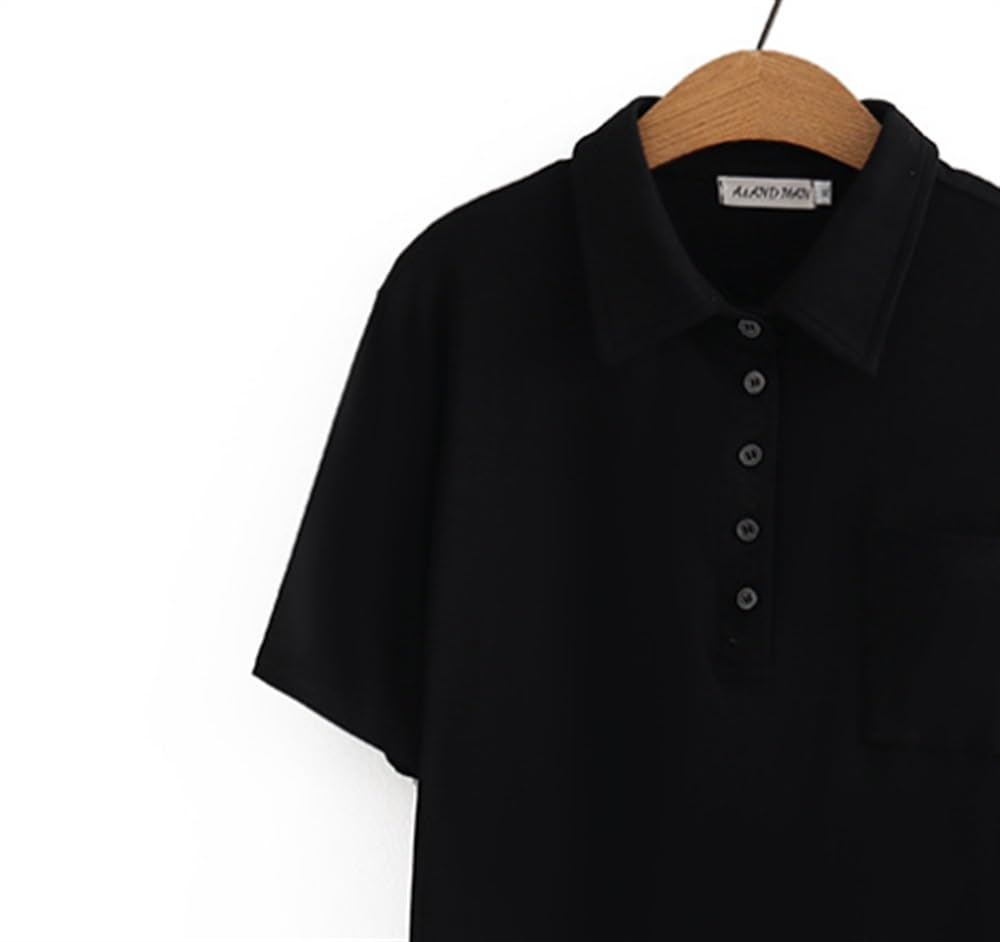 Collared Cotton Slim Tee