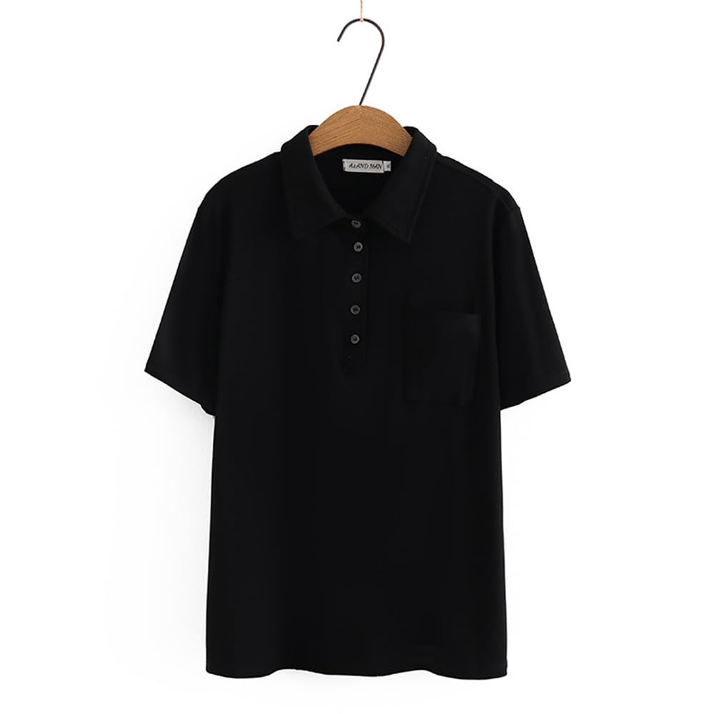 Collared Cotton Slim Tee