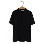Collared Cotton Slim Tee