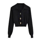 Knit Lapel Sweater
