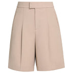High-Waist Tailored Shorts
