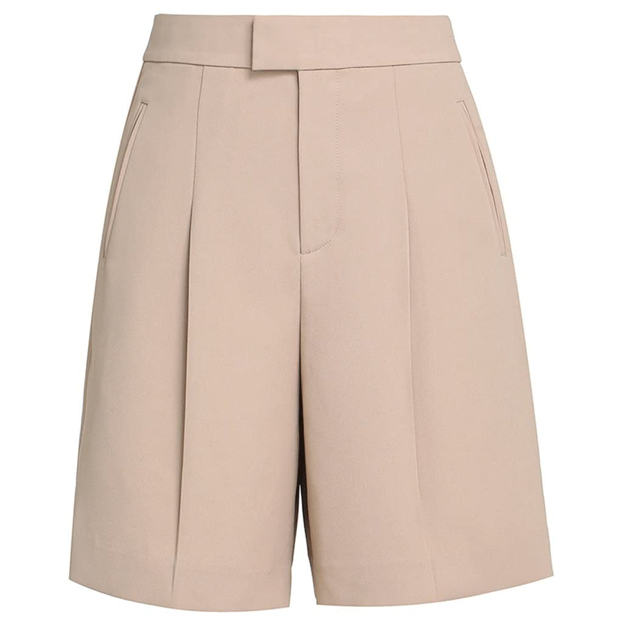 High-Waist Tailored Shorts