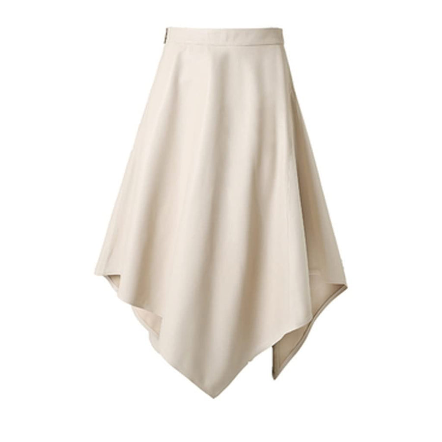 Leather A-Line Maxi Skirt