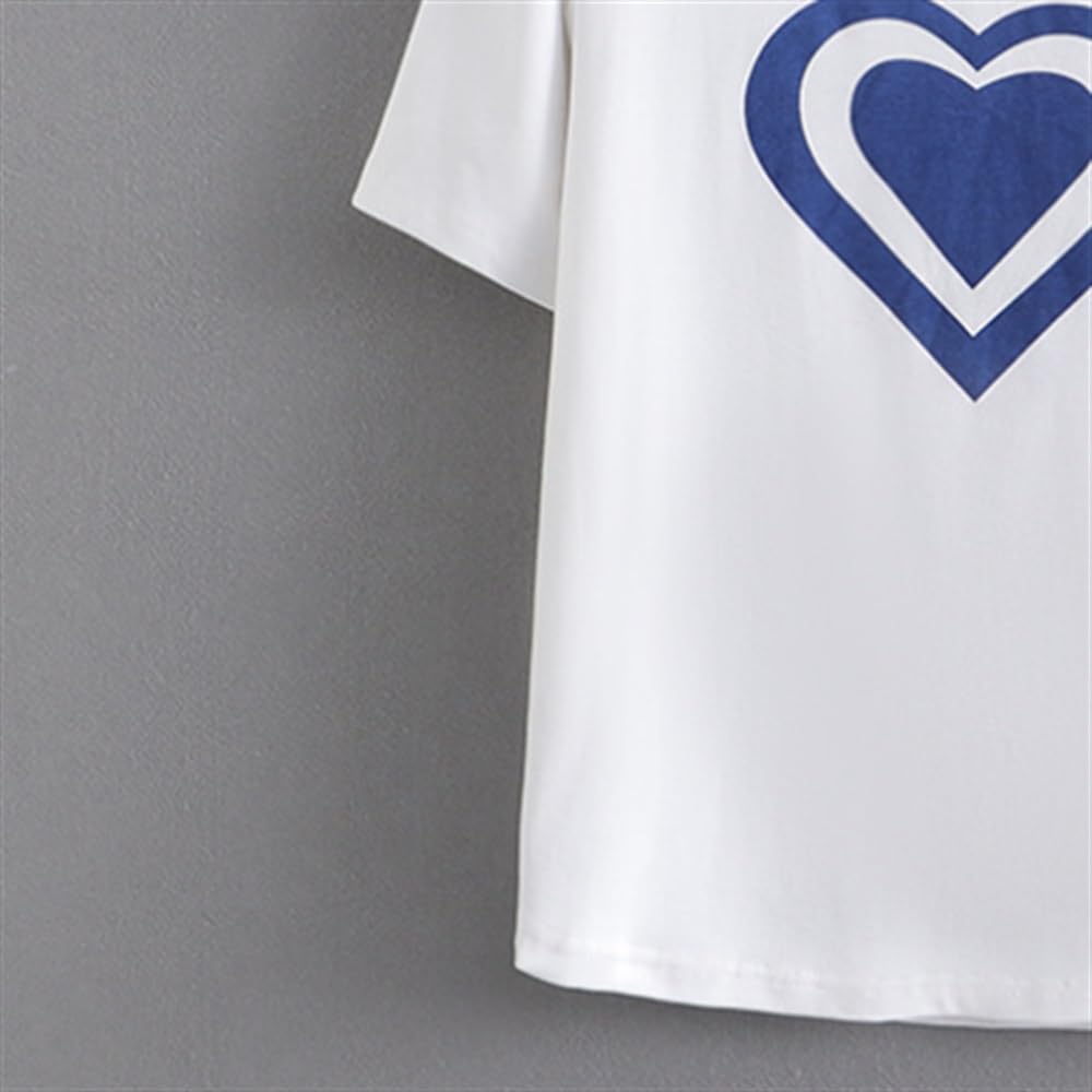 Heart Print Tee