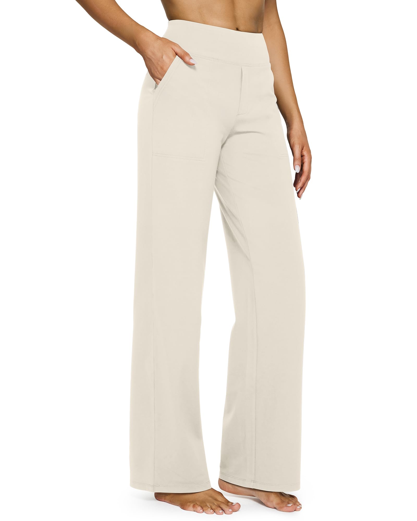 High-Waist Wide Leg Yoga Pants