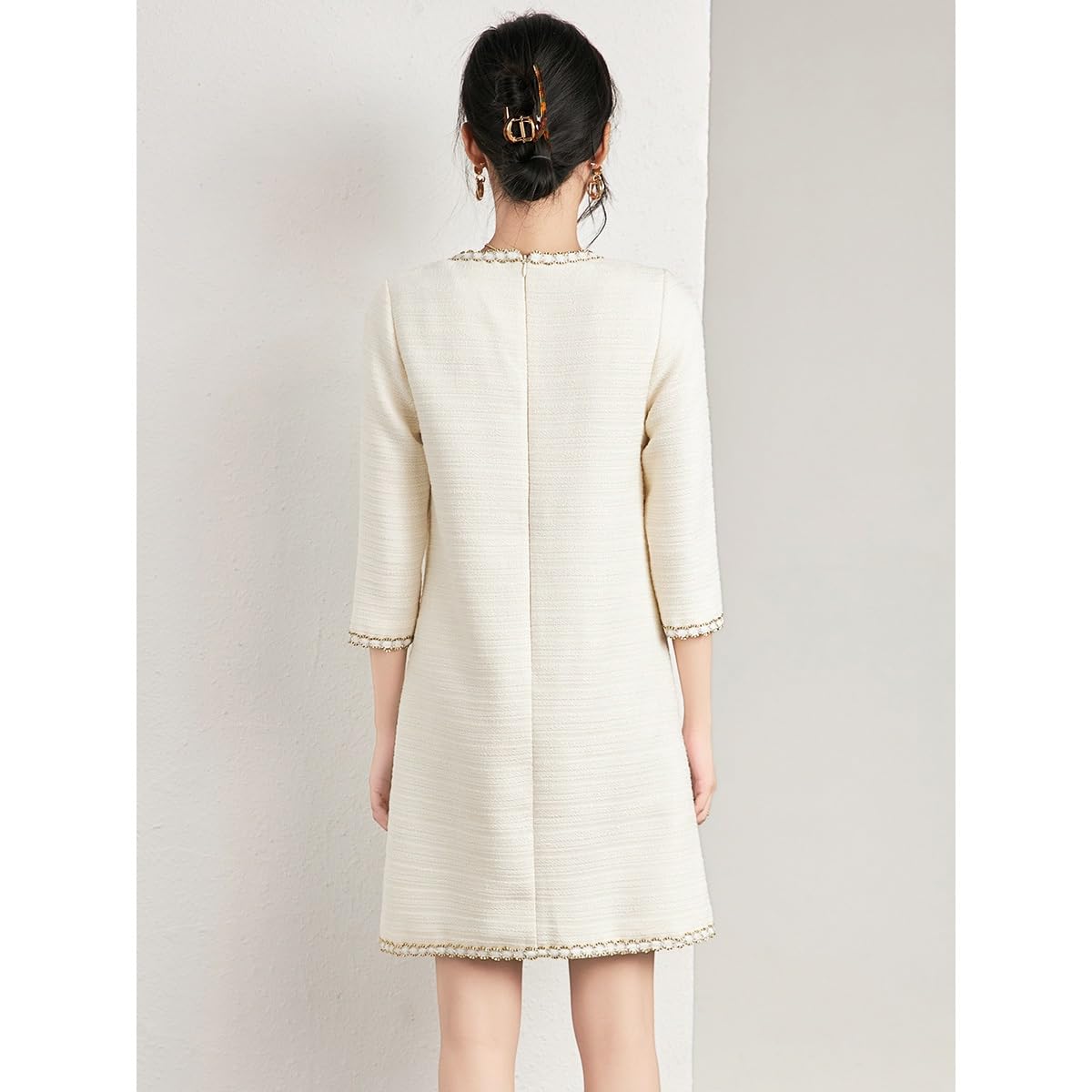 Tweed Midi Dress