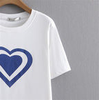 Heart Print Tee