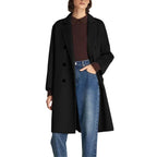 Double-Breasted Wool Coat