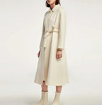 Cashmere Wool Wrap Coat