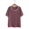 Contrast Trim Basic Tee