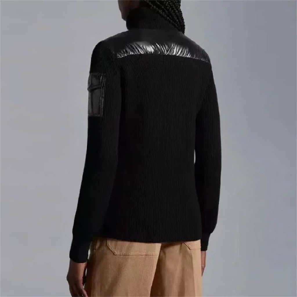 Patchwork Knit Sweater