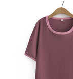 Contrast Trim Basic Tee