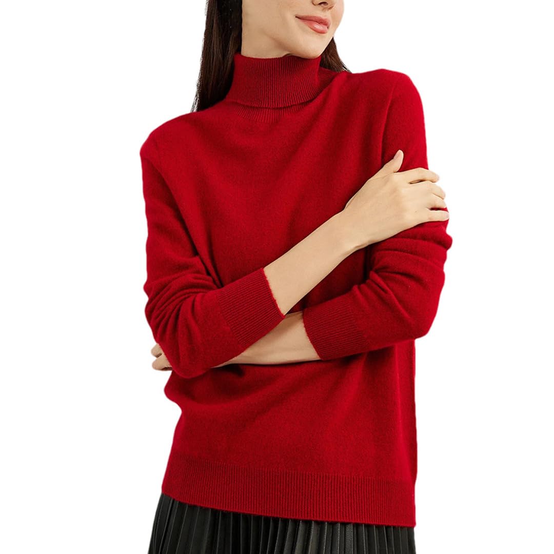 Cashmere Turtleneck Sweater