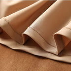 Leather A-Line Maxi Skirt