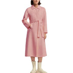 Cashmere Wool Wrap Coat