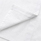 Embroidered V-Neck Cotton Tee