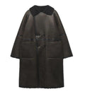 Long Sherpa Fleece Coat