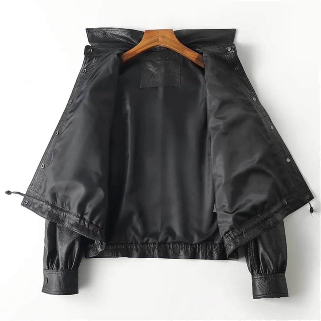 Single-Breasted Biker Jacket
