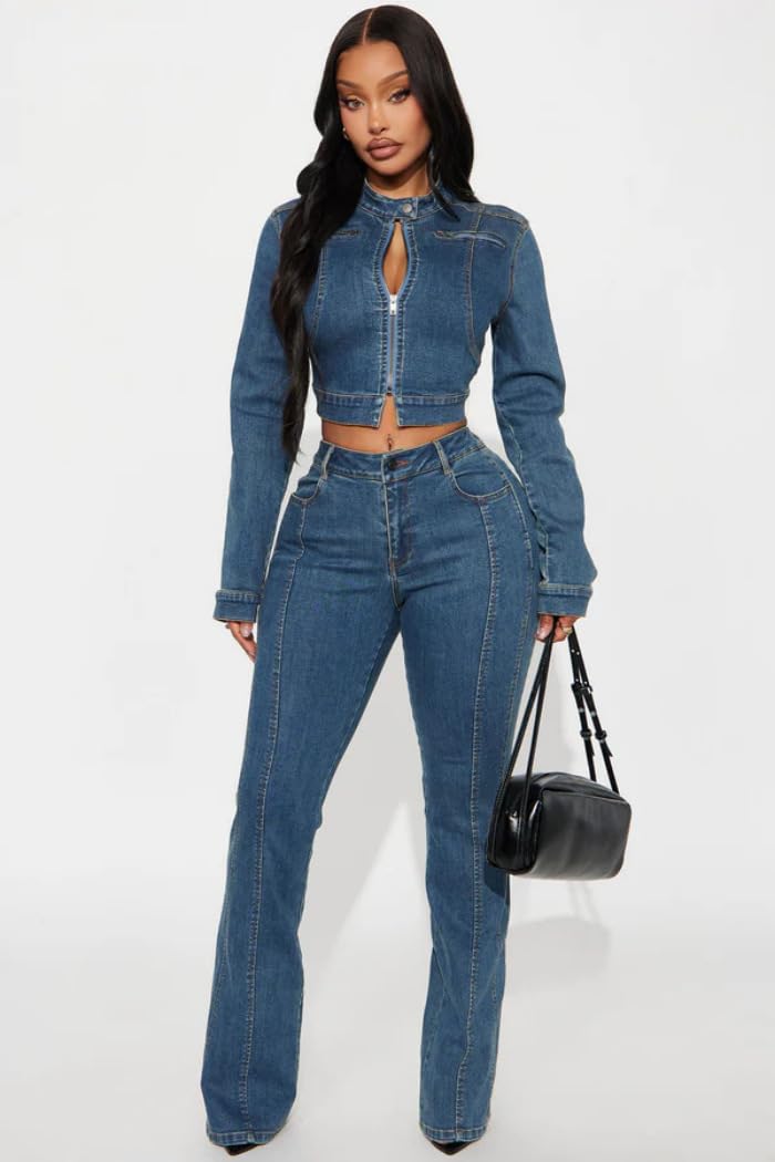 Denim Jacket & Jeans Set