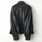 Single-Breasted Biker Jacket