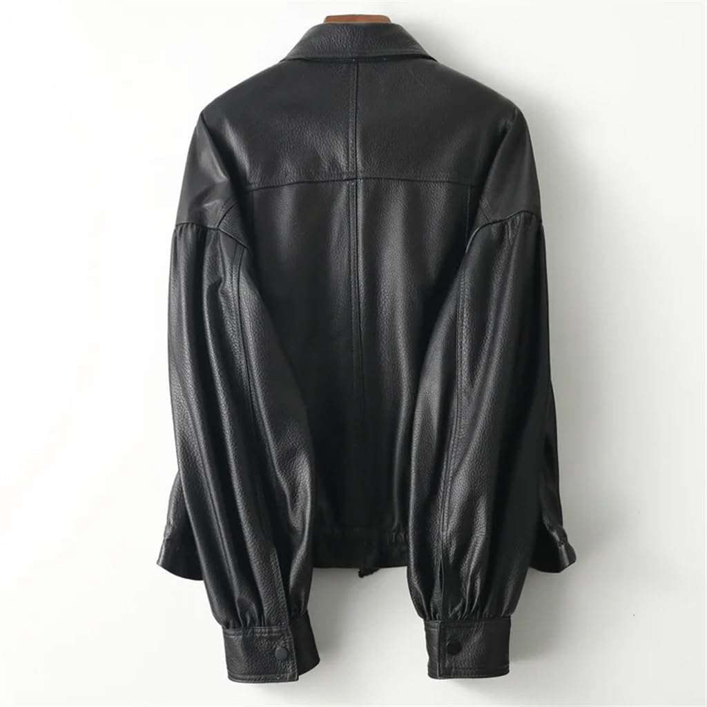 Single-Breasted Biker Jacket