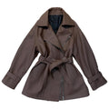 Leather Trench Coat