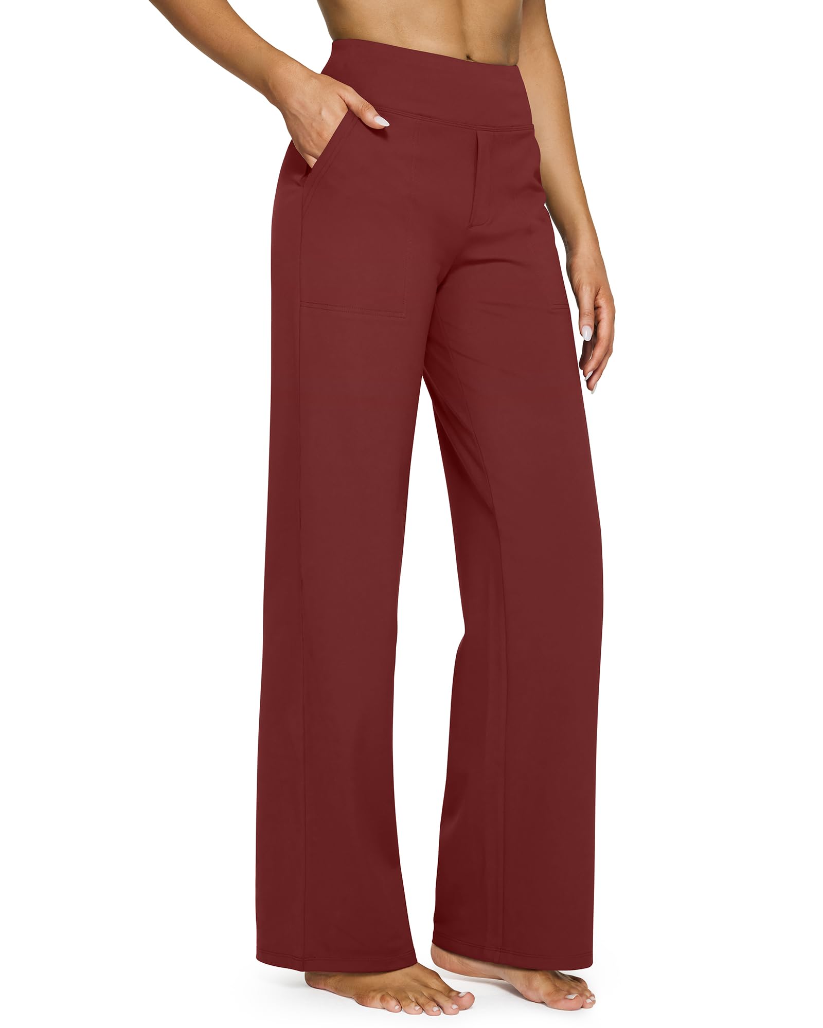 High-Waist Wide Leg Yoga Pants