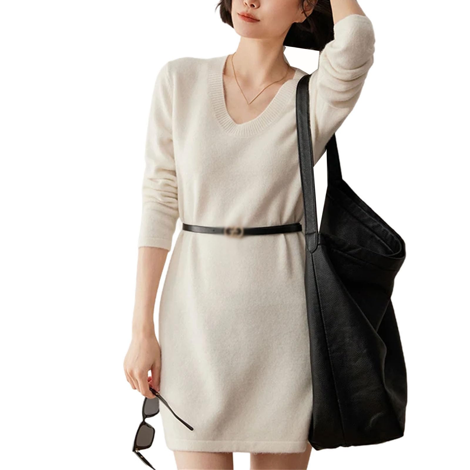 100% Cashmere Sweater Dress
