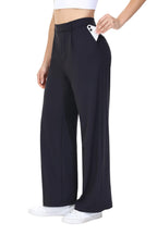 High-Waist Wide Leg Dress Pants