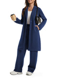 Cardigan & Wide Leg Pants Set