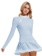 Zip Top & Pleated Skort Set