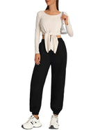 Fleece-Lined Jogger Pants