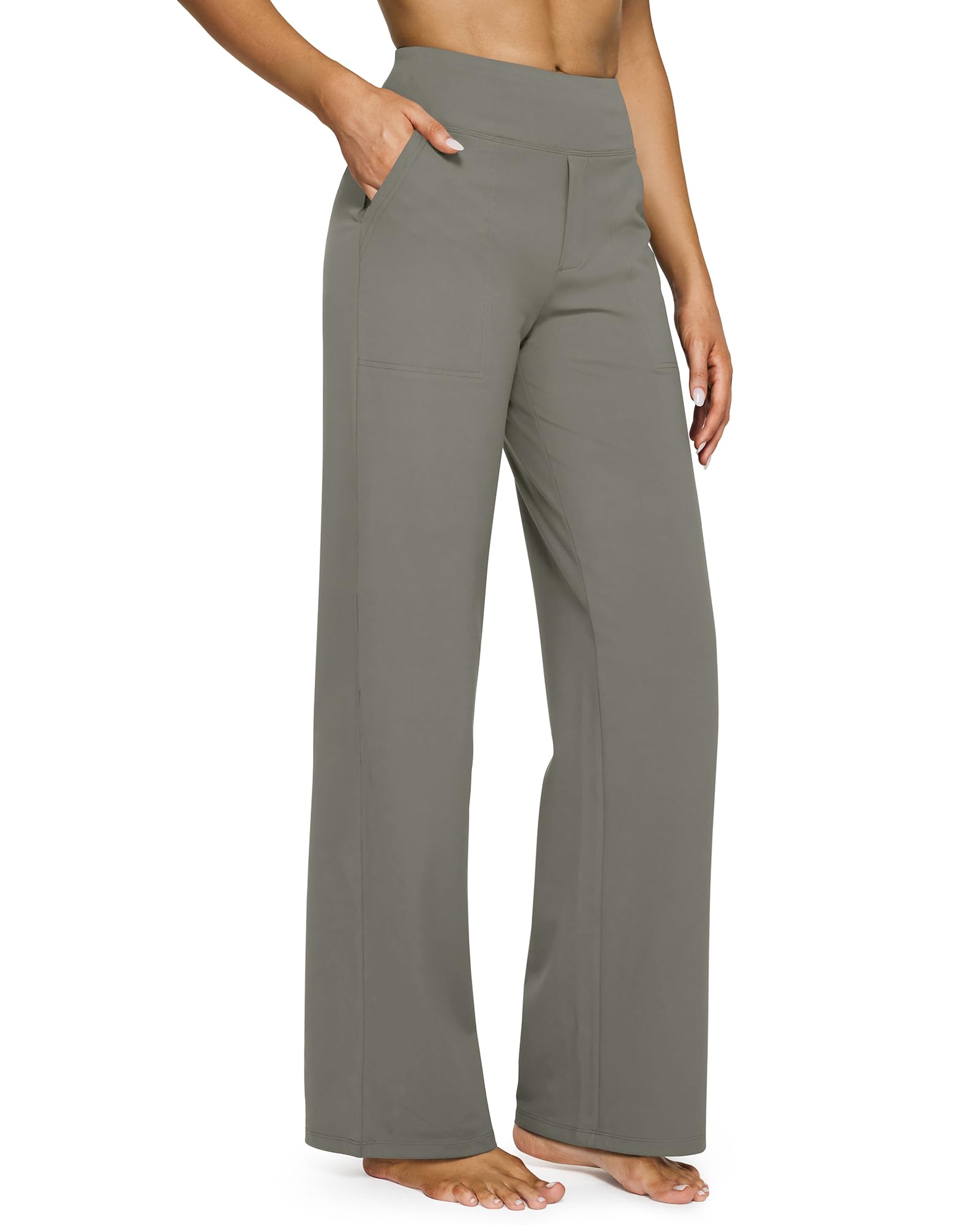 High-Waist Wide Leg Yoga Pants