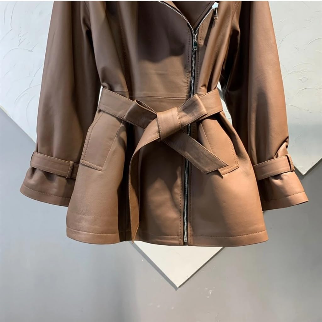 Leather Trench Coat
