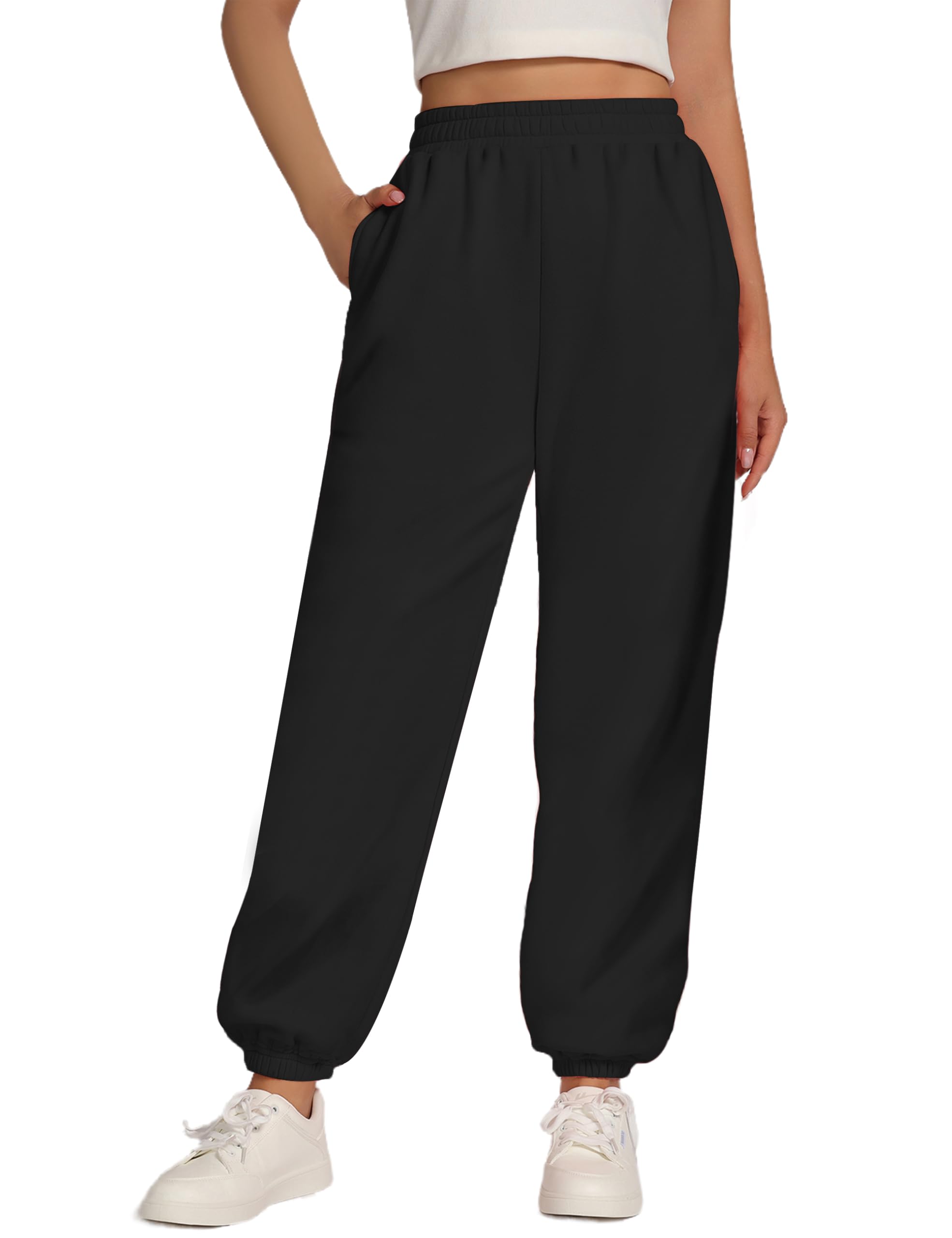 Fleece-Lined Jogger Pants