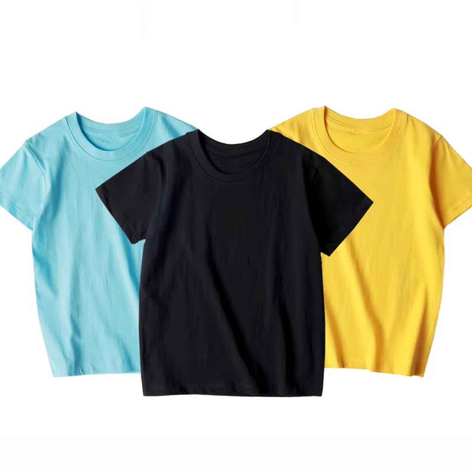 Boys Cotton T-Shirts (3-Pack)
