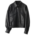 Single-Breasted Biker Jacket