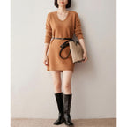 100% Cashmere Sweater Dress