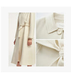 Cashmere Wool Wrap Coat