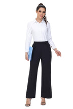 High-Waist Wide Leg Dress Pants