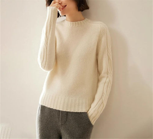 Cashmere Cable Knit Sweater