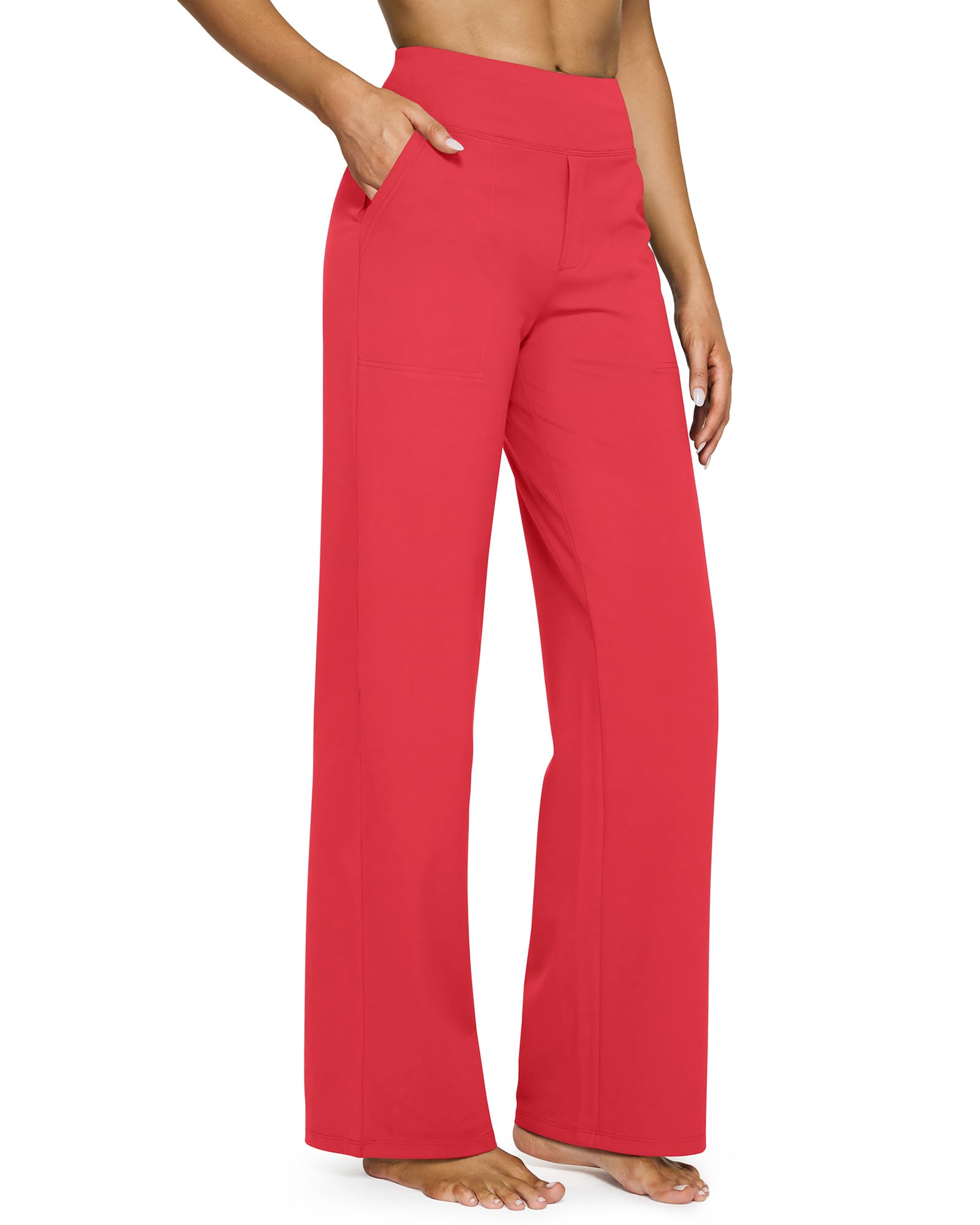 High-Waist Wide Leg Yoga Pants