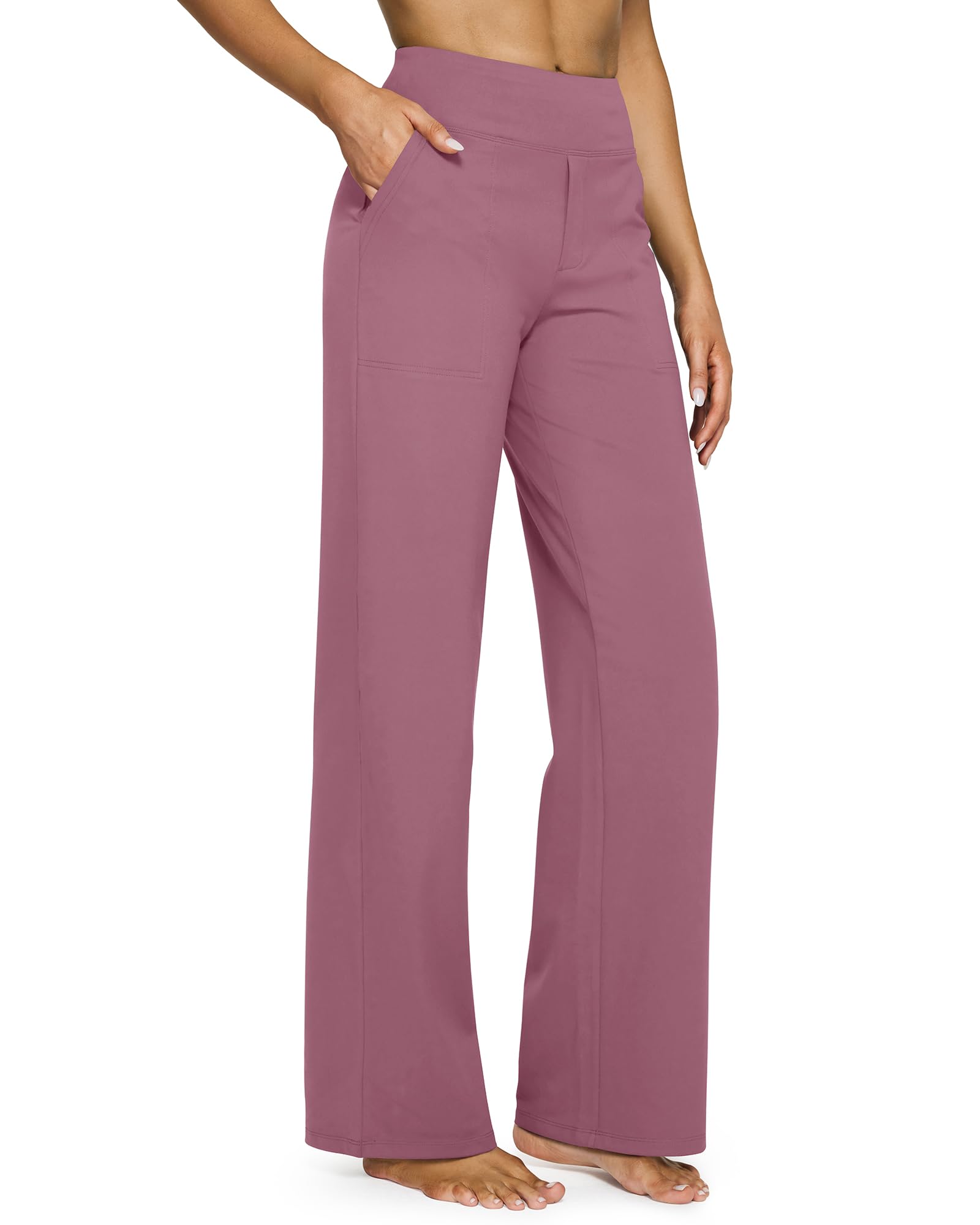 High-Waist Wide Leg Yoga Pants